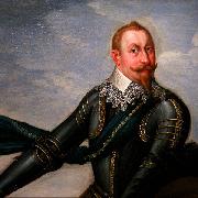 Johann Walter Gustavus Adolphus of Sweden at the Battle of Breitenfeld France oil painting artist